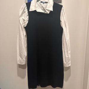 Eva Franco Button Down Sweater Dress